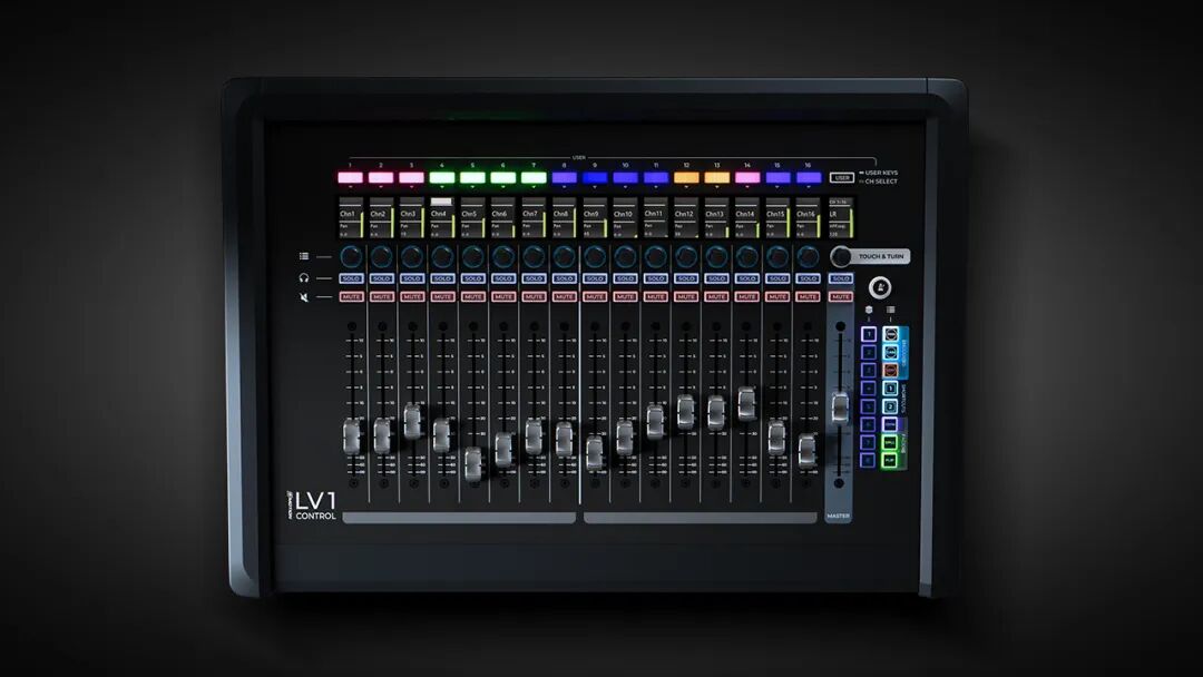 Waves发布eMotion LV1 Control高级推子扩展控制器