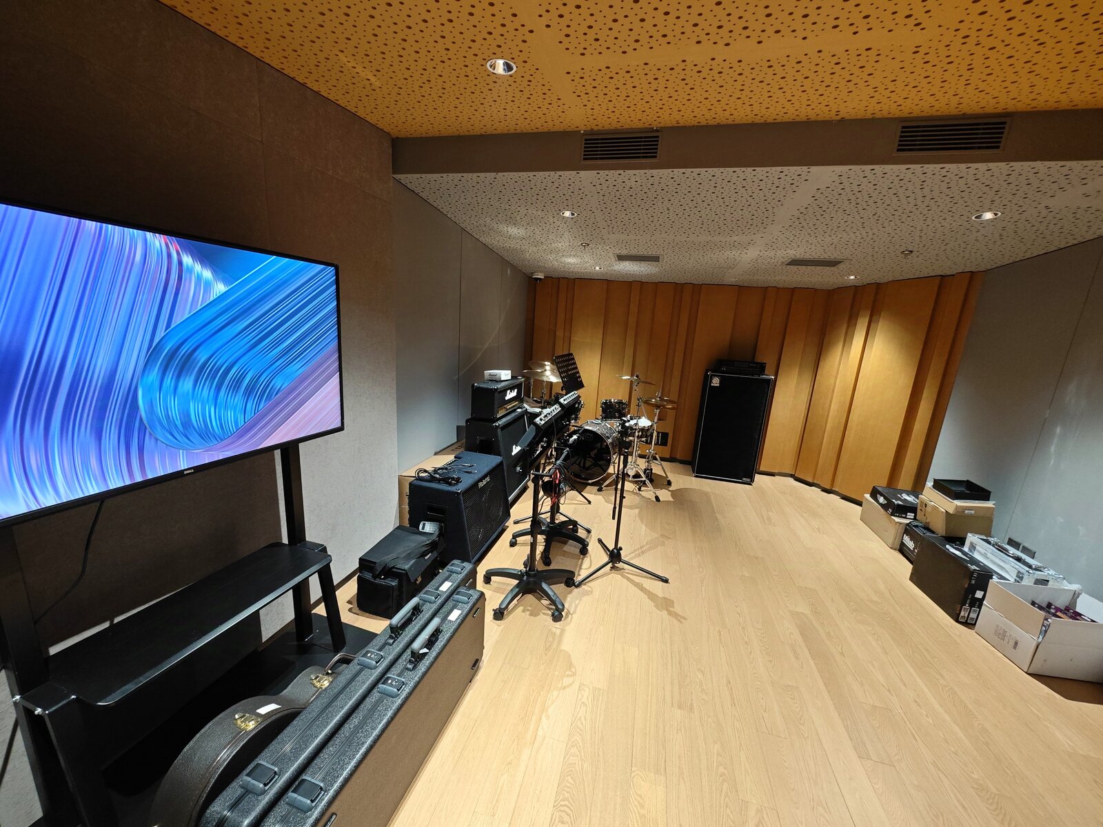 北京城市图书馆三维声观影室与音乐工作室