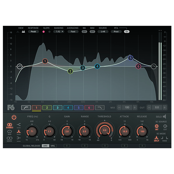 F6 Floating-Band Dynamic EQ