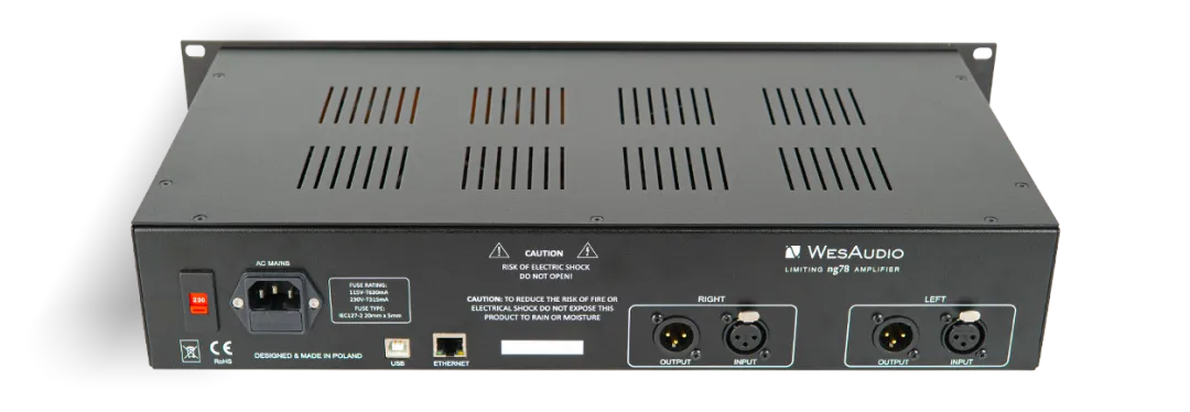 WesAudio NG78：把经典FET压缩器，带进全数字控制时代
