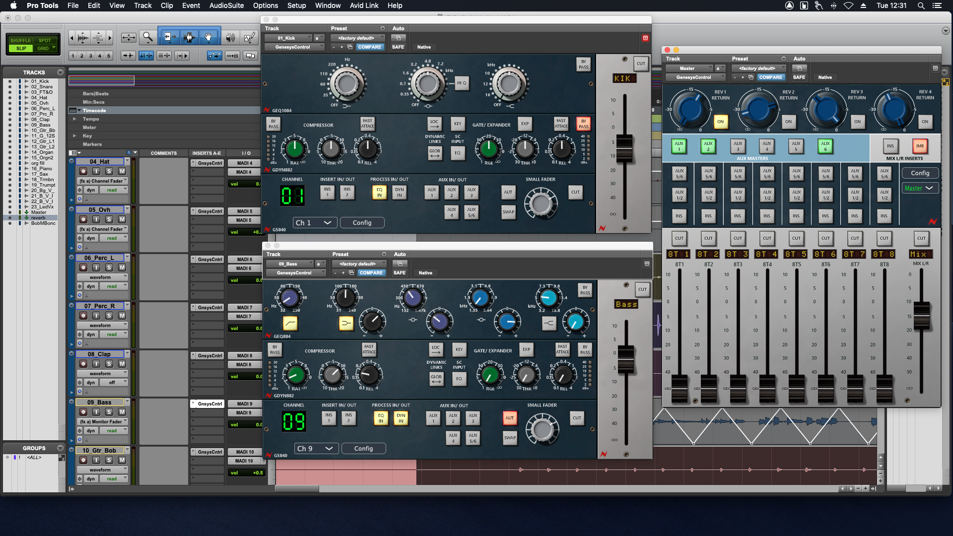 AMS Neve GenesysControl 插件 interface