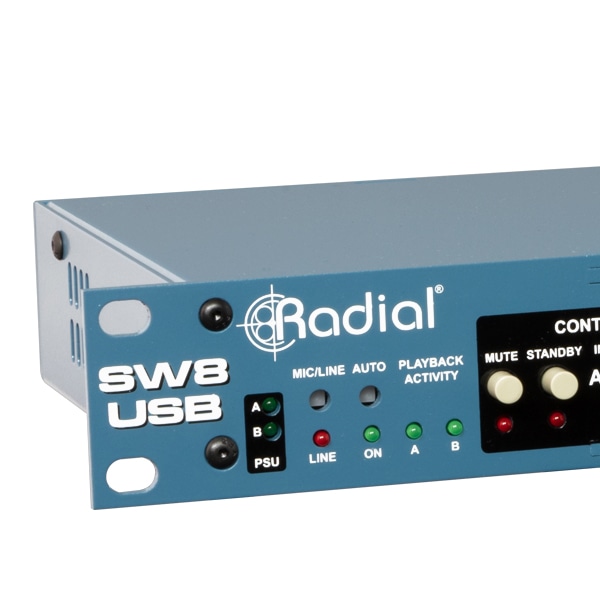 Radial SW8-USB 前面板细节