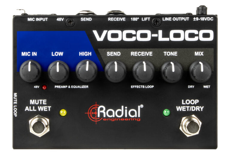 Radial Voco-Loco MK2 功能视图
