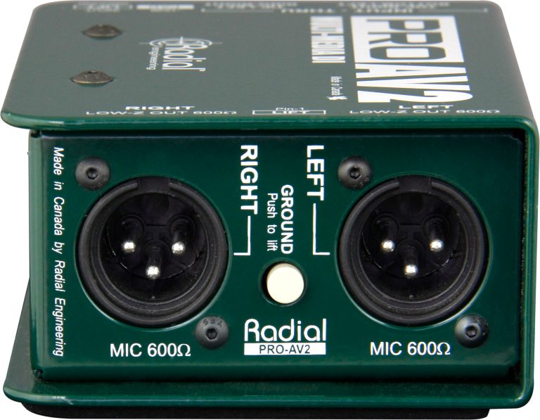 Radial ProAV2 功能视图