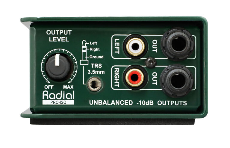 Radial Pro-Iso 功能视图