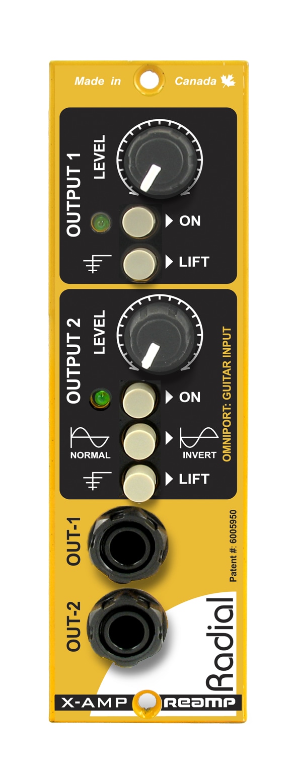 Radial X-AMP 500 功能视图
