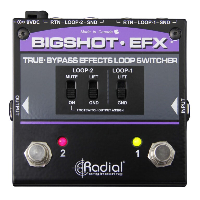 Radial BigShot EFX 功能视图
