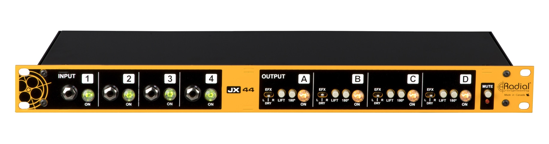 Radial JX44 V2 功能视图