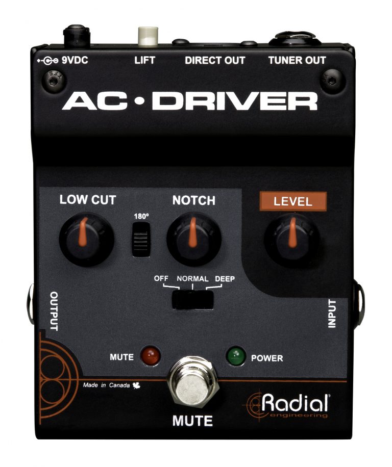 Radial AC Driver feature panel 1