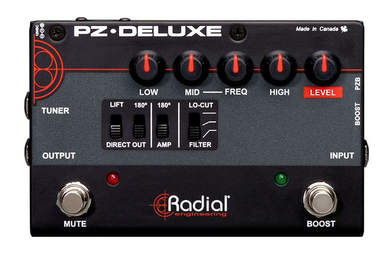Radial PZ-Deluxe 功能视图