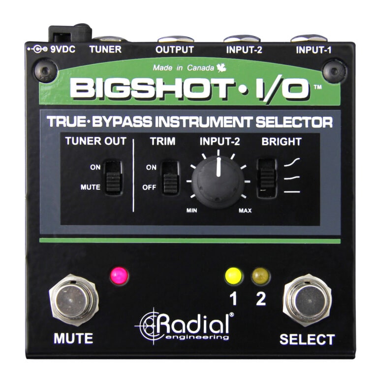 Radial BigShot i/o 功能视图