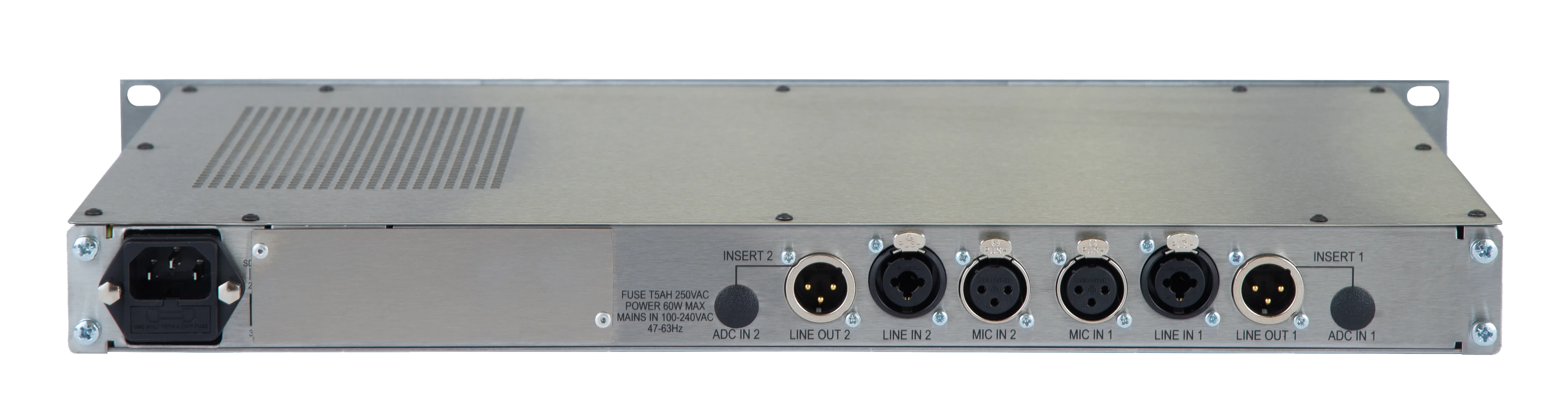 AMS Neve 1073DPA rear panel