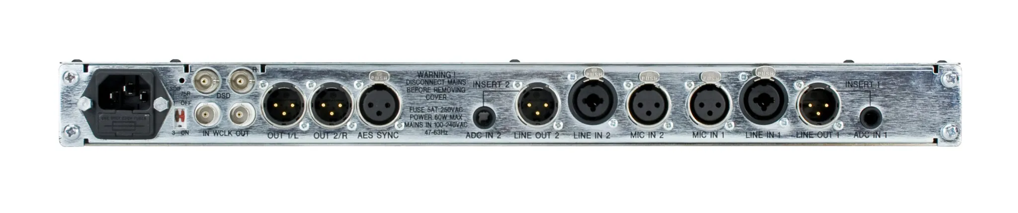 AMS Neve 1073DPD rear panel