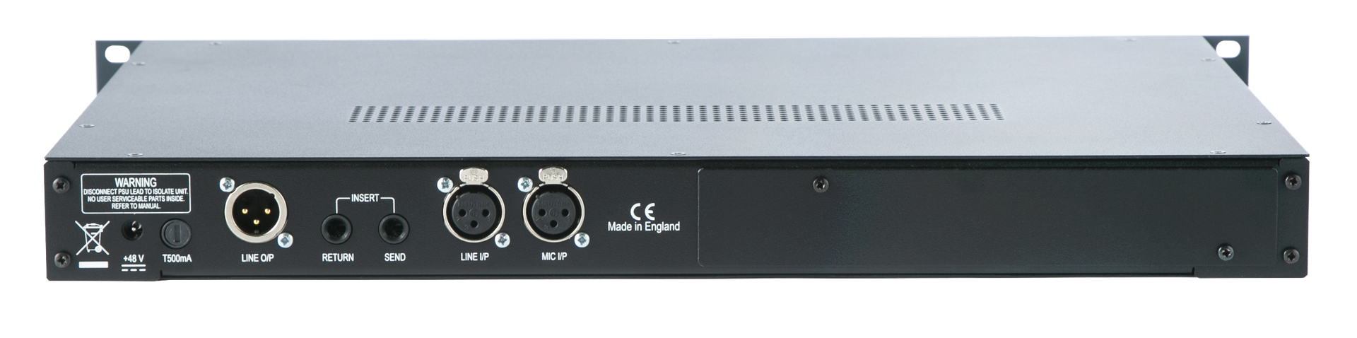 AMS Neve 1073SPX rear panel
