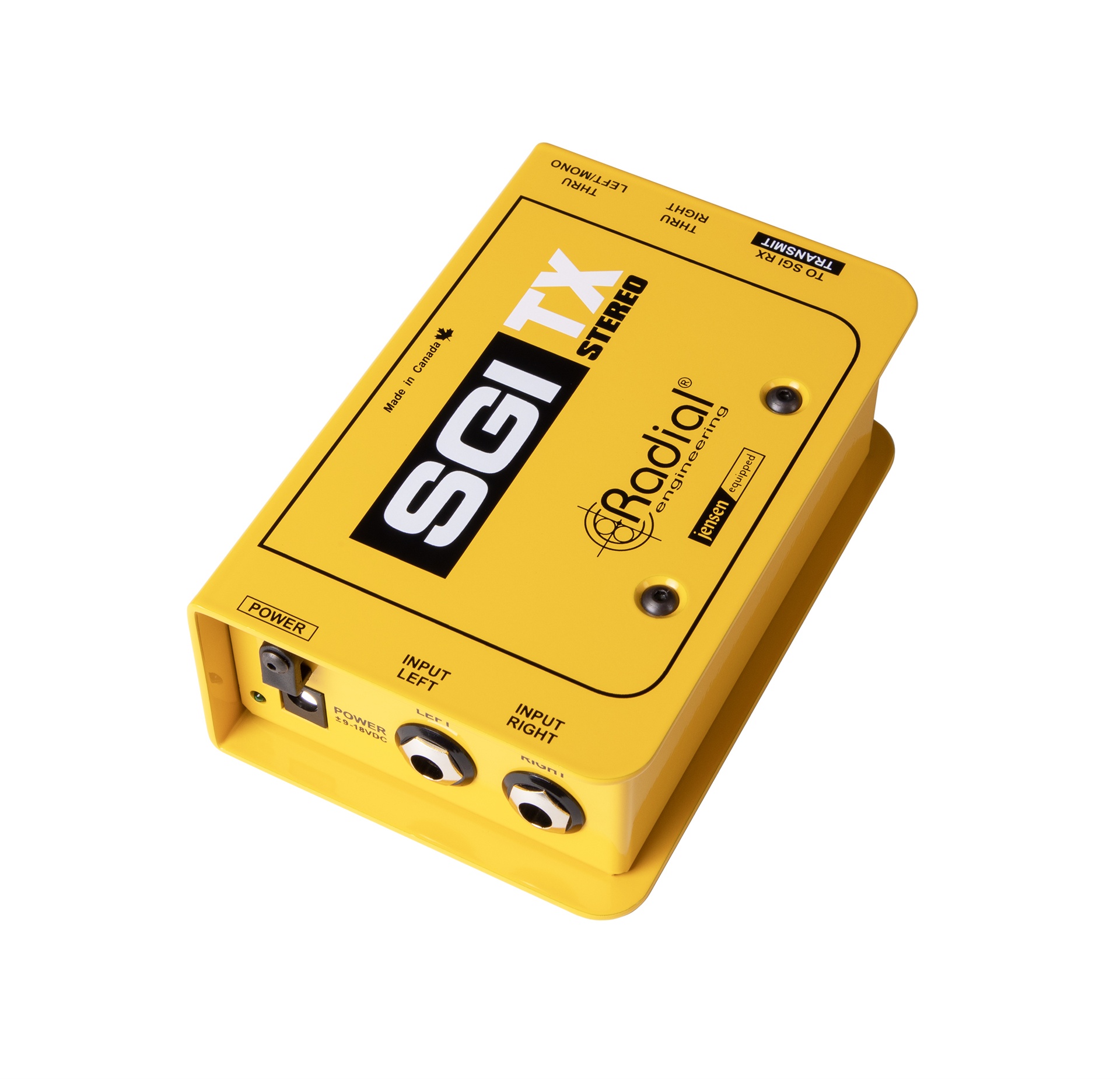 Radial SGI Stereo TX angle