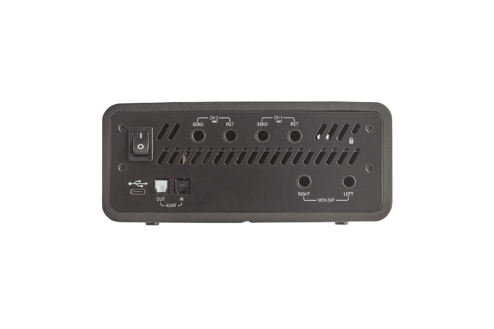 AMS Neve 88M rear panel