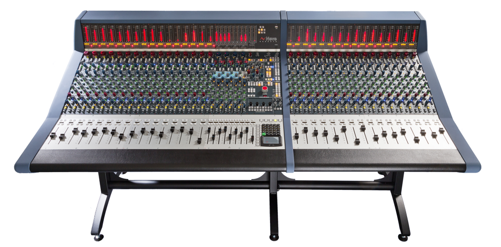 AMS Neve Genesys blue console front official product photo
