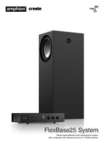 Amphion FlexBase25 system