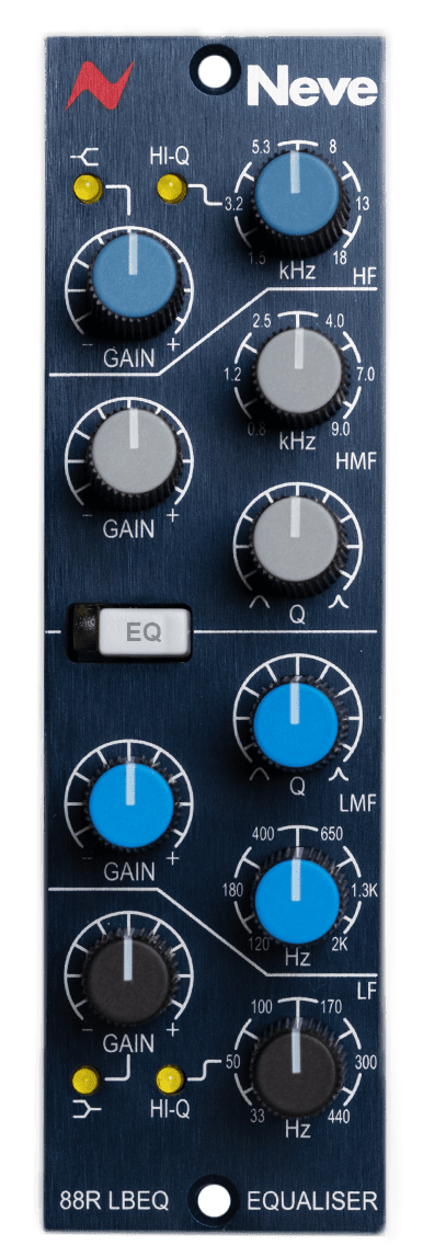 AMS Neve 88R LBEQ front panel