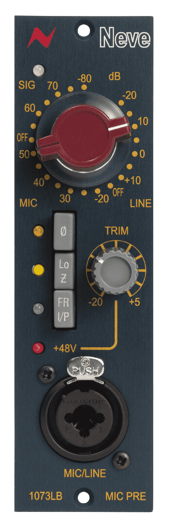AMS Neve 1073LB front panel