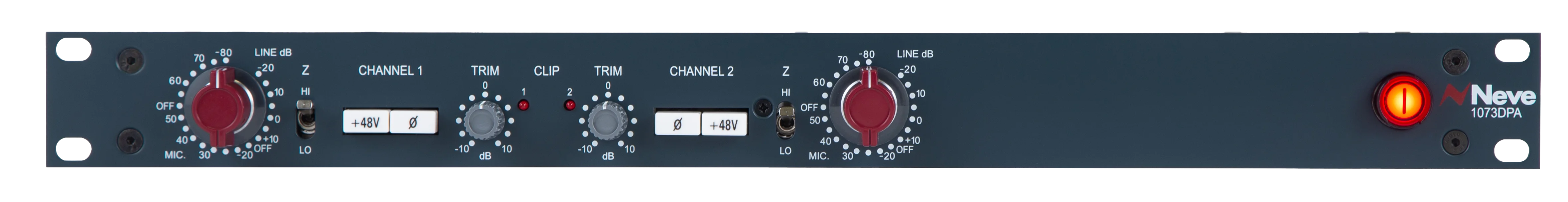 AMS Neve 1073DPA front panel