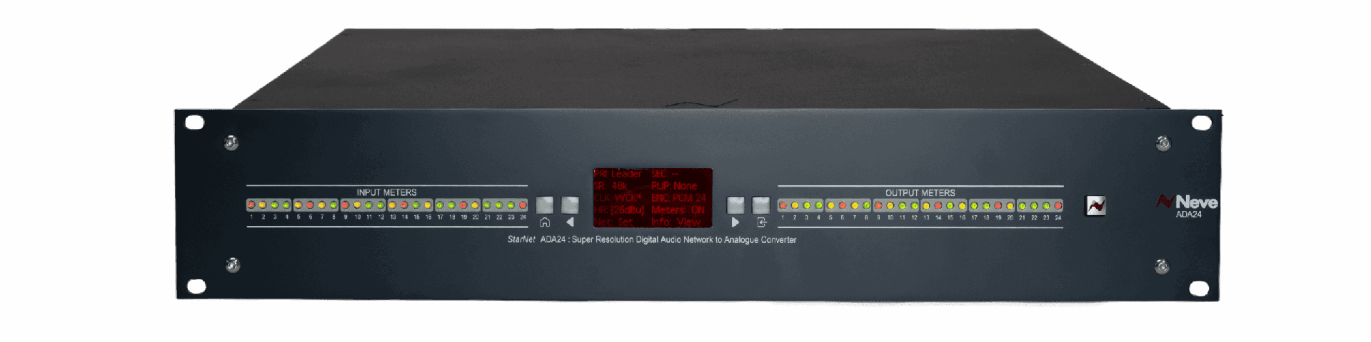AMS Neve StarNet ADA24 front panel